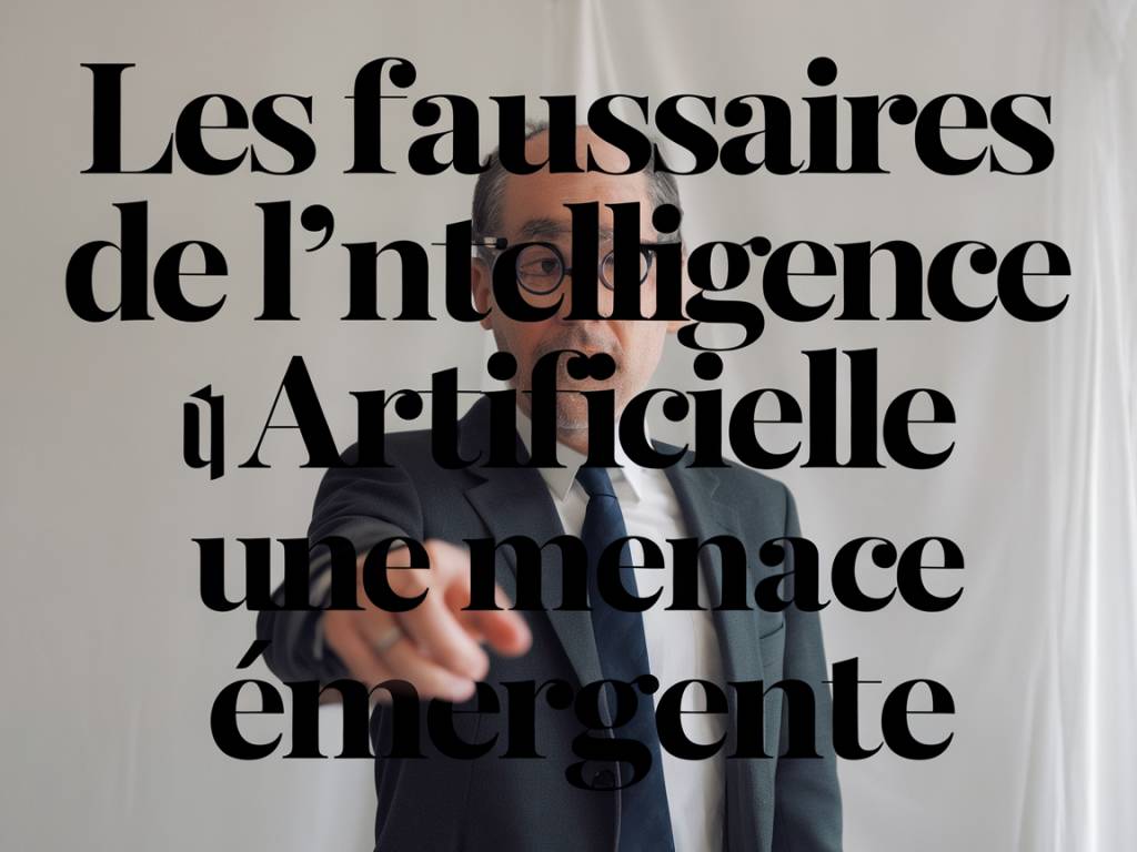 « Les faussaires de l’intelligence artificielle : une menace émergente » « Les faussaires de l’intelligence artificielle : une menace émergente »